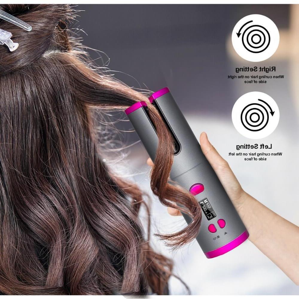 CORDLESS AUTOMATIC HAIR CURLER