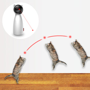 AUTOMATIC INTERACTIVE LED LASER SMART TEASING PET