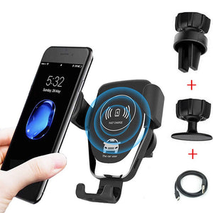 AUTOMATIC WIRELESS CAR CHARGER MOUNT