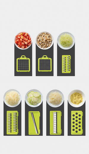 DOUBLE-HEAD MULTI-FUNCTION VEGETABLE CUTTER