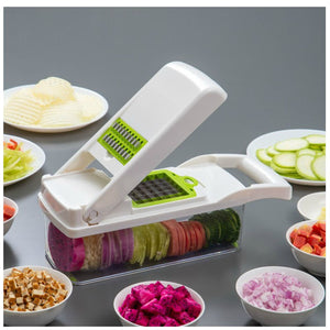 DOUBLE-HEAD MULTI-FUNCTION VEGETABLE CUTTER